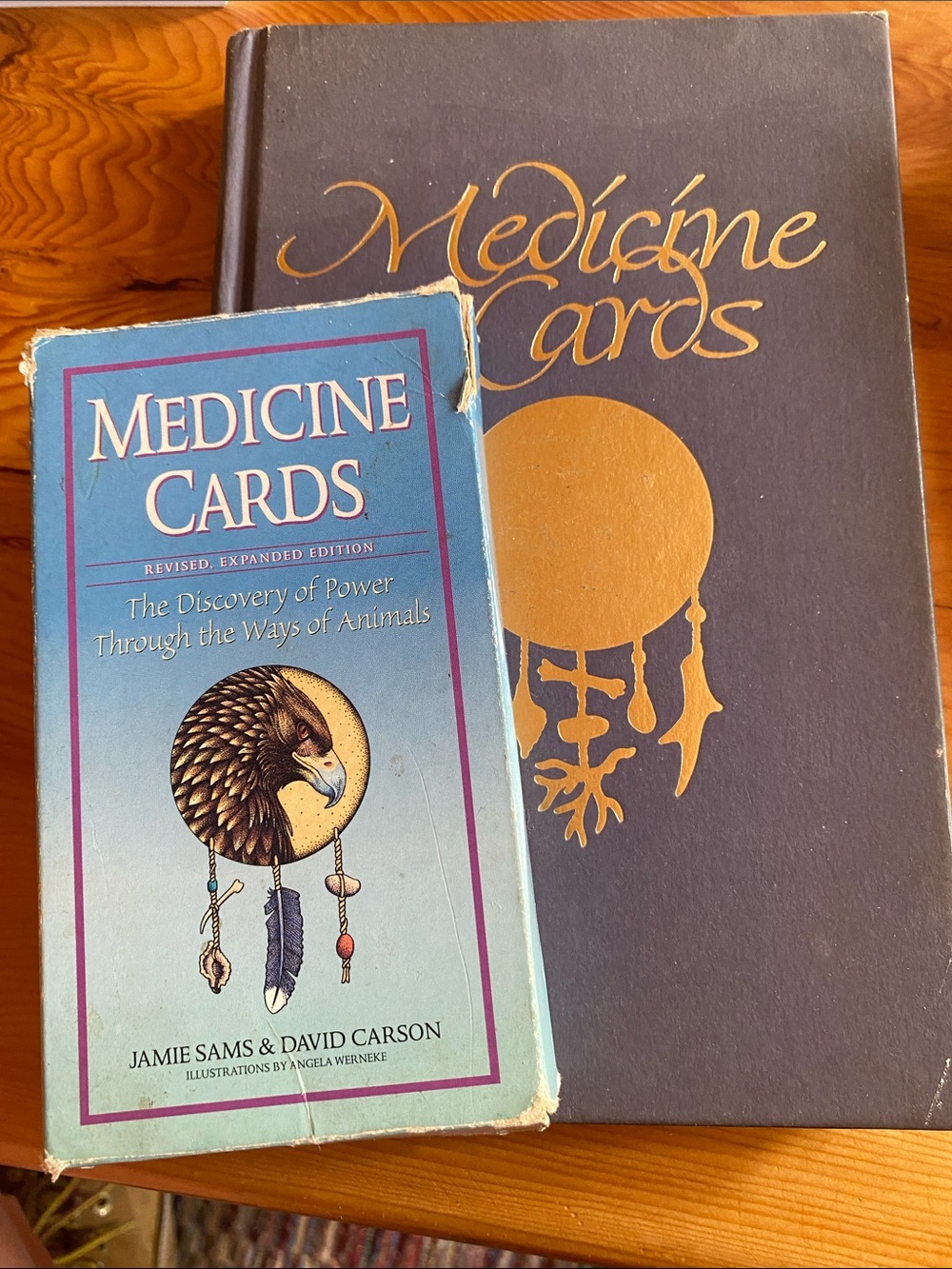 Buffalo David Bitton Illustrated Card Deck — Blue, Green, Gold Accents